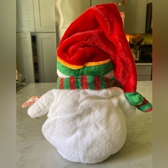 TY Pluffies “Melton” Snowman Stuffed Animal NWT - Picture 2 of 5